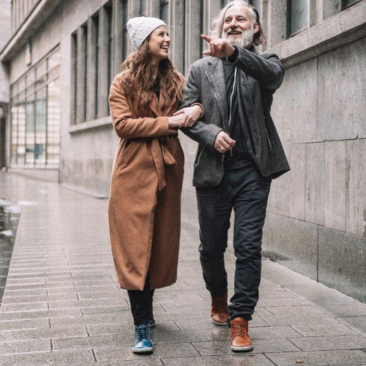 Tschüss Sommer, Hallo Herbst in Sneakerboots-Barfußschuhen