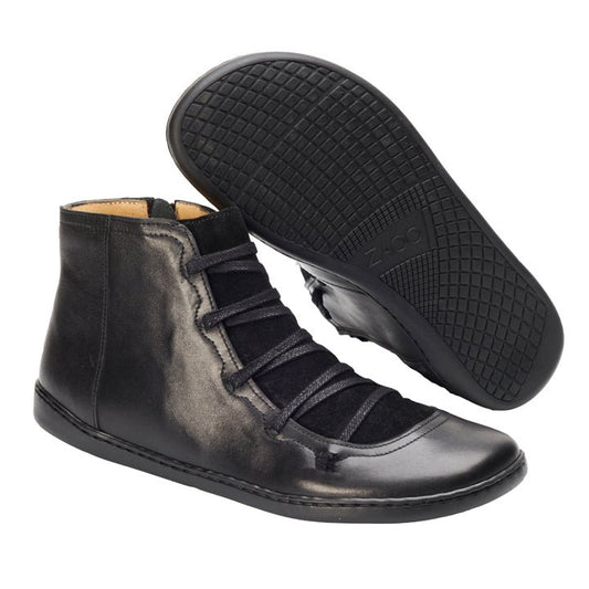 Quechee Black - ZAQQ Barfußschuhe