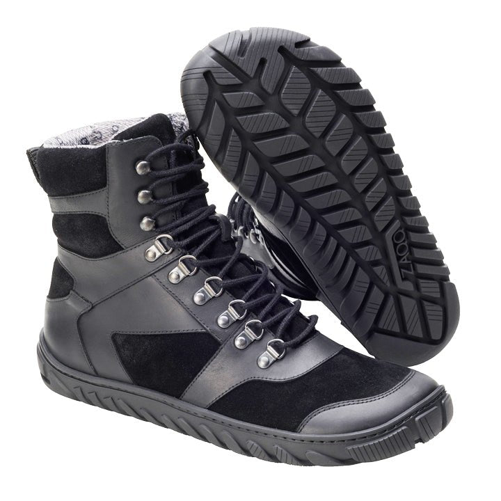 EXPLORER Black Waterproof - ZAQQ Barfußschuhe