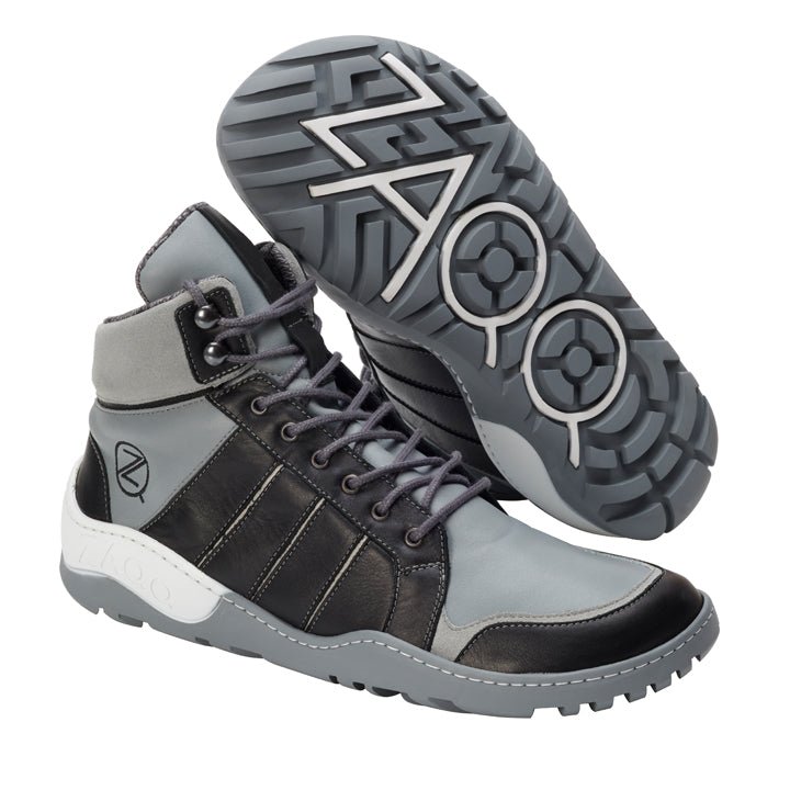 MONTBLANQ Grey Waterproof - ZAQQ Barfußschuhe