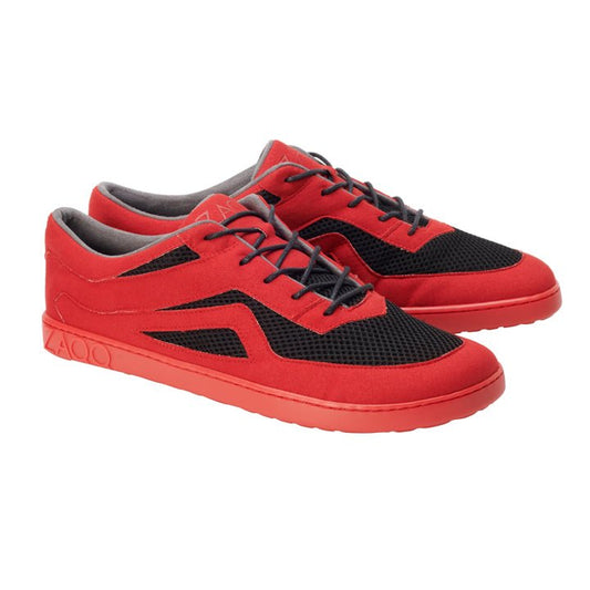 QLAYTON Red - ZAQQ Barfußschuhe